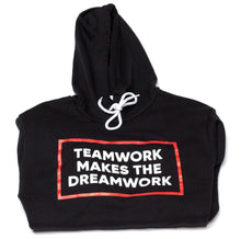 Load image into Gallery viewer, Teamwork Makes The Dreamwork Black Unisex Hoodies